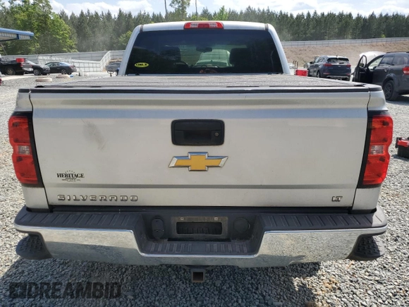 2015 Chevrolet Silverado 1500 LT with VIN 3GCUKREC4FG235301, listed as a Copart auction lot 51747915 with 179,033 mi miles and Salvage Title. Bid and sale history available at DreamBid. Image 6.