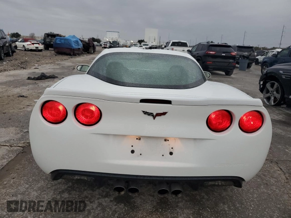 2012 Chevrolet Corvette 3LT with VIN 1G1YG2DW3C5100473, listed as a Copart auction lot 88649045 with 62,357 mi miles and Salvage title. Bid and sale history available at DreamBid. Image 6.
