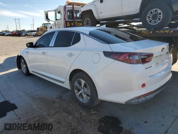2014 Kia Optima Hybrid LX with VIN KNAGM4AD2E5065242, listed as a Copart auction lot 72187224 with Not Provided miles and Salvage Title. Bid and sale history available at carsss.com. Image 2.