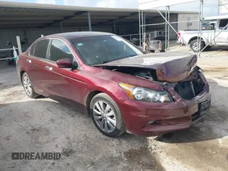 2011 Honda Accord EX-L с VIN 1HGCP3F84BA021584, выставлен на аукционе IAAI как лот 42573886 с пробегом 123 602 миль миль и . История ставок и продаж доступна на DreamBid. Изображение 1.