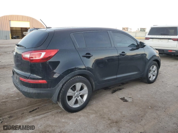 2013 Kia Sportage LX with VIN KNDPB3A26D7535440, listed as a Copart auction lot 84277184 with 156,388 mi miles and Salvage Title. Bid and sale history available at carsss.com. Image 3.