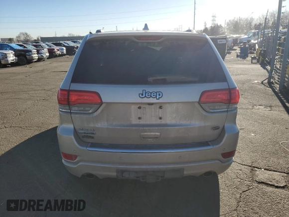 2015 Jeep Grand Cherokee High Altitude with VIN 1C4RJFCM6FC878769, listed as a Copart auction lot 46704755 with 81,727 mi miles and Salvage title. Bid and sale history available at DreamBid. Image 6.