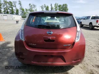 2015 Nissan LEAF SV z VIN 1N4AZ0CP2FC300798, wystawiony jako Copart lot #56552715 z przebiegiem 92 303 mil mil oraz Szkoda całkowita • Salvage title. Historia ofert i sprzedaży dostępna na DreamBid. Obrazek 6.
