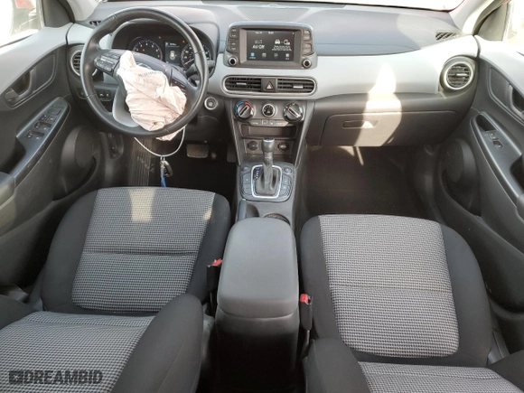 2021 Hyundai Kona SEL Plus with VIN KM8K6CAA7MU602940, listed as a Copart auction lot 82282504 with 45,316 mi miles and Salvage Title. Bid and sale history available at carsss.com. Image 8.