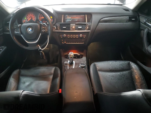 2017 BMW X4 xDrive28i with VIN 5UXXW3C3XH0T79880, listed as a Copart auction lot 45501345 with 81,299 mi miles and Salvage title. Bid and sale history available at DreamBid. Image 8.
