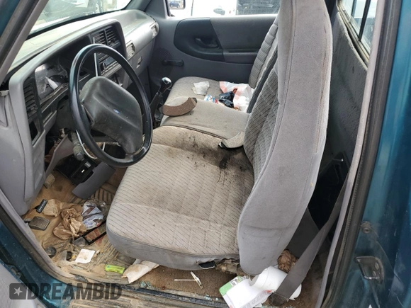 1993 Ford Ranger Splash with VIN 1FTCR10A2PUD69950, listed as a Copart auction lot 56270525 with 65,731 mi miles and Salvage title. Bid and sale history available at DreamBid. Image 7.