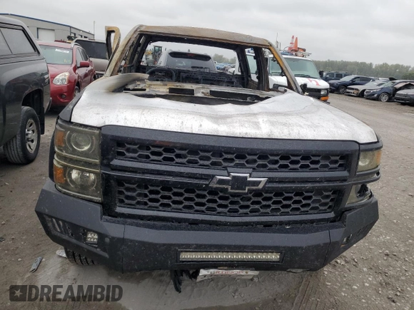 2015 Chevrolet Silverado 1500 LTZ with VIN 3GCUKSEC7FG495909, listed as a Copart auction lot 71417294 with Not Provided miles and Non Repairable. Bid and sale history available at carsss.com. Image 5.