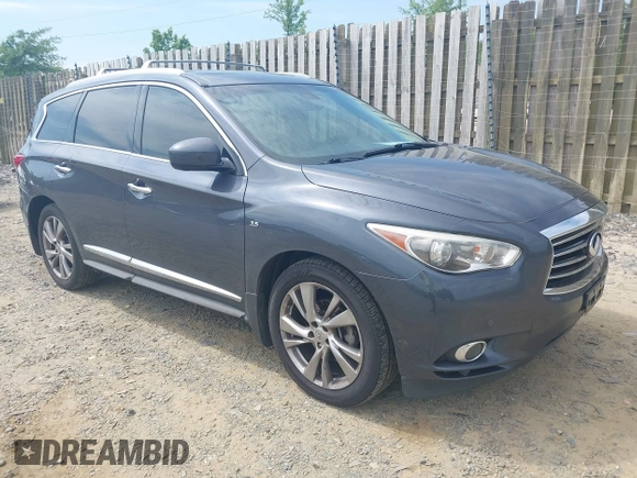 2014 Infiniti QX60 с VIN 5N1AL0MM5EC505512, выставлен на аукционе IAAI как лот 42207094 с пробегом 182 530 миль миль и . История ставок и продаж доступна на DreamBid. Изображение 1.