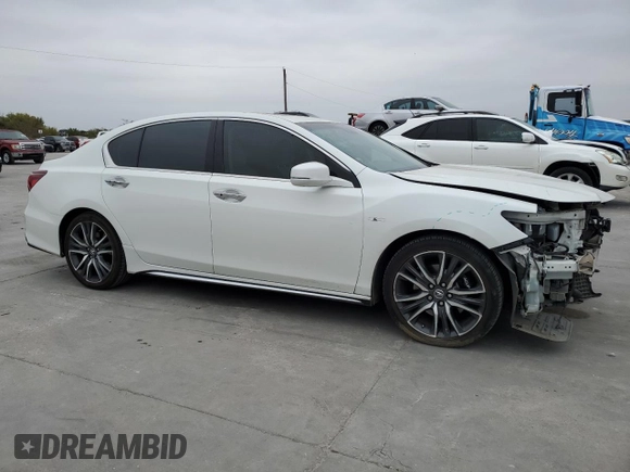 2018 Acura RLX Hybrid Sport z VIN JH4KC2F90JC000659, wystawiony jako Copart lot #81711274 z przebiegiem 68 518 mil mil oraz Szkoda całkowita • Salvage title. Historia ofert i sprzedaży dostępna na DreamBid. Obrazek 4.