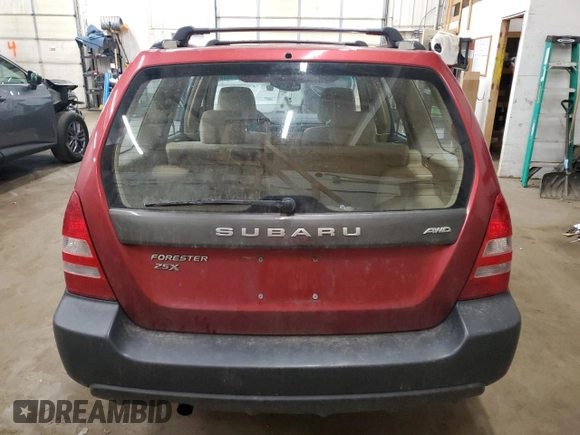 2003 Subaru Forester X with VIN JF1SG63633H753783, listed as a Copart auction lot 46995595 with 171,754 mi miles and Non Repairable. Bid and sale history available at carsss.com. Image 6.