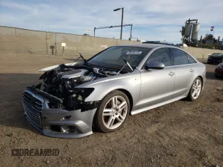 2016 Audi A6 3.0T Premium Plus with VIN WAUFGAFC4GN086341, listed as a Copart auction lot 66546702 with 134,578 mi miles. Bid and sale history available at carsss.com. Image 2.
