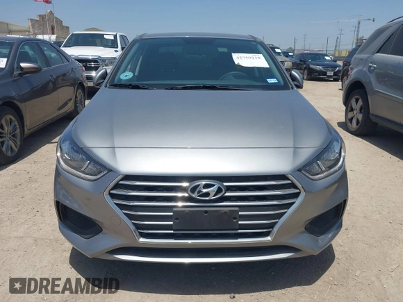 2022 Hyundai Accent SE with VIN 3KPC24A63NE175536, listed as a IAAI auction lot 42759210 with 16,370 mi miles and . Bid and sale history available at DreamBid. Image 12.