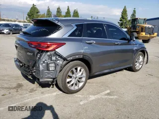 2019 Infiniti QX50 LUXE with VIN 3PCAJ5M15KF147372, listed as a Copart auction lot 37778563 with 12,450 mi miles. Bid and sale history available at carsss.com. Image 3.