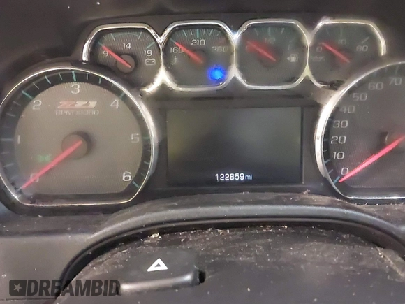 2016 Chevrolet Silverado 1500 LT with VIN 1GCVKREC5GZ296369, listed as a IAAI auction lot 41262302 with 122,859 mi miles. Bid and sale history available at carsss.com. Image 7.