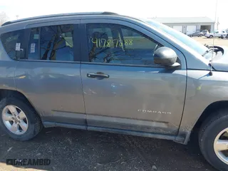 2014 Jeep Compass Sport with VIN 1C4NJCBA9ED536231, listed as a IAAI auction lot 41787288 with 173,252 mi miles. Bid and sale history available at carsss.com. Image 13.