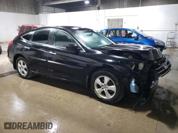 2010 Honda Accord Crosstour EX with VIN 5J6TF1H3XAL011596, listed as a Copart auction lot 75015924 with 210,225 mi miles and Salvage Title. Bid and sale history available at carsss.com. Image 4.