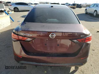 2020 Nissan Sentra SV with VIN 3N1AB8CV3LY278876, listed as a Copart auction lot 45994655 with 74,645 mi miles and Salvage Title. Bid and sale history available at carsss.com. Image 6.