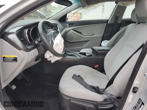 2014 Kia Optima LX z VIN 5XXGM4A73EG266544, wystawiony jako Copart lot #53988705 z przebiegiem 66 356 mil mil oraz Szkoda całkowita • Salvage title. Historia ofert i sprzedaży dostępna na DreamBid. Obrazek 7.