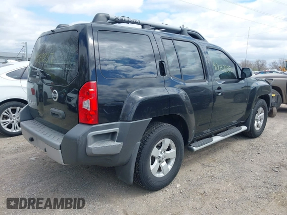 2010 Nissan Xterra S with VIN 5N1AN0NU3AC522280, listed as a IAAI auction lot 42037237 with 158,602 mi miles. Bid and sale history available at carsss.com. Image 4.