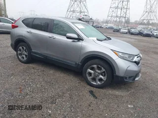 2017 Honda CR-V EX-L with VIN 2HKRW2H86HH668816, listed as a IAAI auction lot 41919484 with 117,856 mi miles. Bid and sale history available at carsss.com. Image 1.