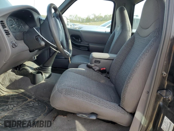 1999 Ford Ranger XL with VIN 1FTYR10C8XPC08279, listed as a Copart auction lot 55920455 with 109,157 mi miles and Clean Title. Bid and sale history available at DreamBid. Image 7.
