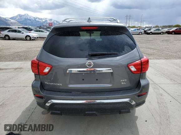 2020 Nissan Pathfinder SL z VIN 5N1DR2CM7LC596322, wystawiony jako Copart lot #51602445 z przebiegiem 80 208 mil mil oraz Szkoda całkowita • Salvage title. Historia ofert i sprzedaży dostępna na DreamBid. Obrazek 6.