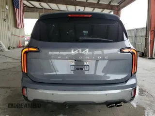 2023 Kia Telluride EX with VIN 5XYP34GC7PG353420, listed as a Copart auction lot 41906525 with 15,180 mi miles and Salvage title. Bid and sale history available at DreamBid. Image 6.