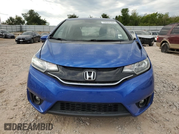2017 Honda Fit EX-L with VIN JHMGK5H99HS018102, listed as a Copart auction lot 75699334 with Not provided miles and Salvage title. Bid and sale history available at DreamBid. Image 5.