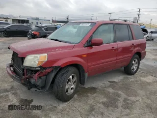 2006 Honda Pilot EX-L with VIN 5FNYF28576B032547, listed as a Copart auction lot 48041325 with 232,900 mi miles and Salvage Title. Bid and sale history available at DreamBid. Image 1.