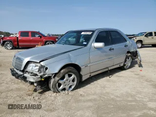 1999 Mercedes-Benz C 230/260/280/320 with VIN WDBHA29G0XA688063, listed as a Copart auction lot 44467355 with Not Provided miles and Salvage Title. Bid and sale history available at DreamBid. Image 1.