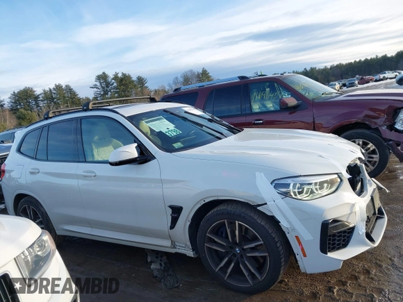 2020 BMW X3 M z VIN 5YMTS0C0XL9B25245, wystawiony jako IAAI lot #41607826 z przebiegiem 52 456 mil mil oraz . Historia ofert i sprzedaży dostępna na DreamBid. Obrazek 14.