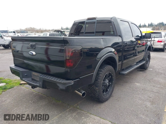 2011 Ford F-150 XLT with VIN 1FTFW1ET3BKE18562, listed as a IAAI auction lot 41165738 with 152,580 mi miles and . Bid and sale history available at DreamBid. Image 4.