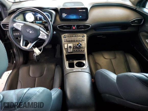 2023 Hyundai Santa Fe Calligraphy with VIN 5NMS5DAL4PH572306, listed as a Copart auction lot 57300625 with 23,957 mi miles and Salvage title. Bid and sale history available at DreamBid. Image 8.
