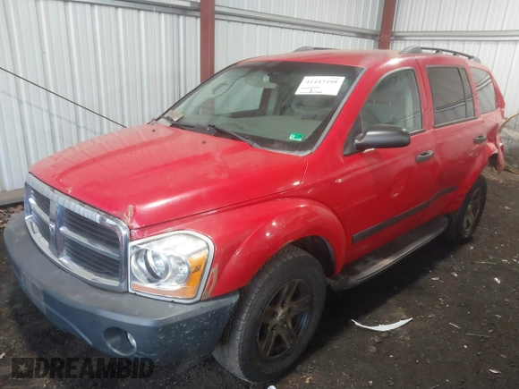 2006 Dodge Durango SLT with VIN 1D4HD48N56F107567, listed as a IAAI auction lot 41447498 with 198,393 mi miles and . Bid and sale history available at DreamBid. Image 17.