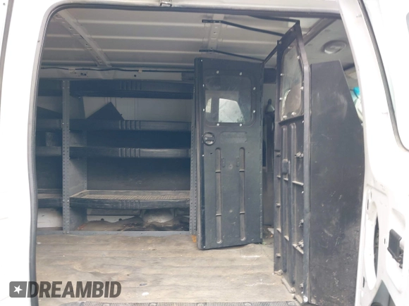 2007 Ford Econoline Cargo Commercial with VIN 1FTNE24L17DA50691, listed as a IAAI auction lot 42754142 with 213,906 mi miles and . Bid and sale history available at DreamBid. Image 8.