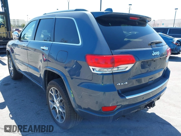 2019 Jeep Grand Cherokee Overland with VIN 1C4RJFCG6KC726690, listed as a IAAI auction lot 41421299 with 116,190 mi miles. Bid and sale history available at carsss.com. Image 3.