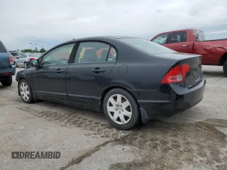 2008 Honda Civic LX z VIN 1HGFA16508L011429, wystawiony jako Copart lot #54947415 z przebiegiem 55 895 mil mil oraz Szkoda całkowita • Salvage title. Historia ofert i sprzedaży dostępna na DreamBid. Obrazek 2.