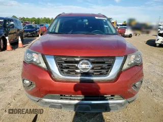 2017 Nissan Pathfinder SV z VIN 5N1DR2MN1HC679419, wystawiony jako Copart lot #58963105 z przebiegiem 132 164 mil mil oraz Czysty tytuł • Clean title. Historia ofert i sprzedaży dostępna na DreamBid. Obrazek 5.