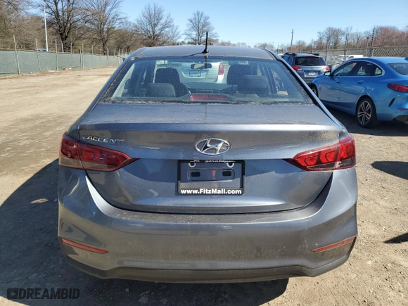 2020 Hyundai Accent SE with VIN 3KPC24A61LE093379, listed as a Copart auction lot 49417975 with 5,541 mi miles and Salvage Title. Bid and sale history available at carsss.com. Image 6.