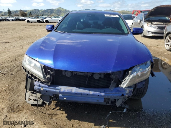 2014 Honda Accord Coupe EX-L with VIN 1HGCT1B85EA007283, listed as a Copart auction lot 47764915 with 118,756 mi miles and Salvage Title. Bid and sale history available at carsss.com. Image 5.
