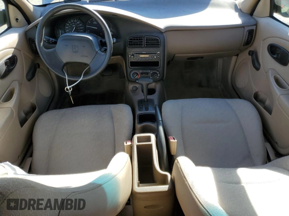 2000 Saturn SL with VIN 1G8ZH5288YZ245047, listed as a Copart auction lot 41533785 with 135,285 mi miles and Non Repairable. Bid and sale history available at carsss.com. Image 8.