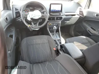 2021 Ford EcoSport SE z VIN MAJ6S3GLXMC400244, wystawiony jako Copart lot #73909434 z przebiegiem 41 758 mil mil oraz Nie do naprawy • Non repairable. Historia ofert i sprzedaży dostępna na DreamBid. Obrazek 8.