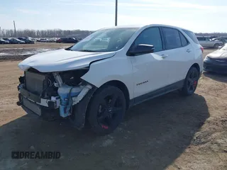 2019 Chevrolet Equinox LT with VIN 2GNAXVEXXK6221349, listed as a IAAI auction lot 41806959 with 129,382 mi miles. Bid and sale history available at carsss.com. Image 2.