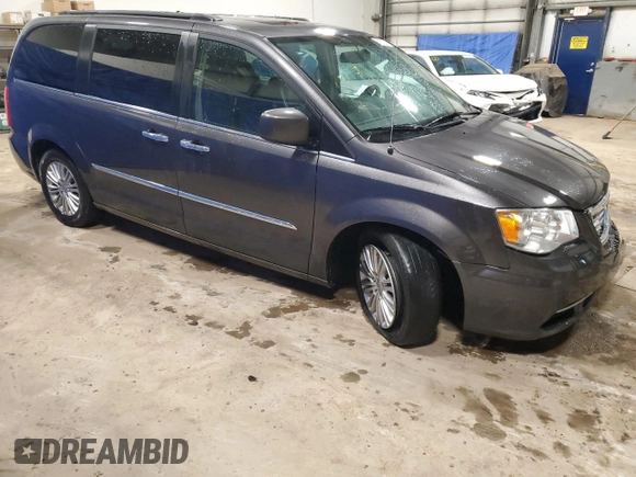 2016 Chrysler Town & Country Touring L Anniversary Edition with VIN 2C4RC1CG3GR285452, listed as a Copart auction lot 50752204 with 139,435 mi miles and Salvage Title. Bid and sale history available at DreamBid. Image 4.