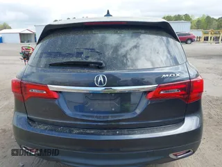 2016 Acura MDX with VIN 5FRYD3H23GB014967, listed as a IAAI auction lot 41929935 with 256,698 mi miles. Bid and sale history available at carsss.com. Image 16.