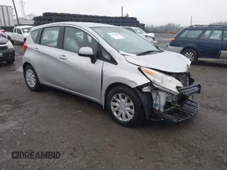 2014 Nissan Note SV with VIN 3N1CE2CP4EL366785, listed as a IAAI auction lot 41853094 with 109,114 mi miles and . Bid and sale history available at DreamBid. Image 1.