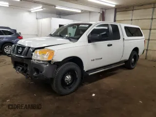 2008 Nissan Titan XE with VIN 1N6BA06C88N303076, listed as a Copart auction lot 59572905 with 163,830 mi miles and Salvage title. Bid and sale history available at DreamBid. Image 1.