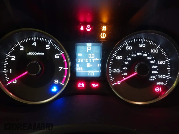 2017 Subaru Forester Premium with VIN JF2SJGEC9HH448561, listed as a IAAI auction lot 41776350 with 97,077 mi miles. Bid and sale history available at carsss.com. Image 7.