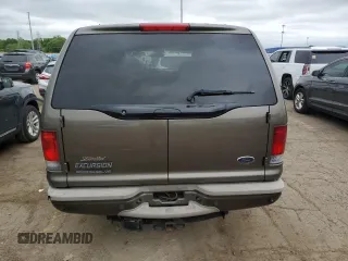 2003 Ford Excursion Limited z VIN 1FMNU42P23EB56085, wystawiony jako Copart lot #58863405 z przebiegiem 251 772 mil mil oraz Tytuł czysty. Historia ofert i sprzedaży dostępna na DreamBid. Obrazek 6.