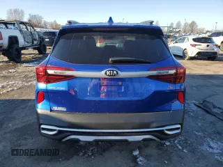 2021 Kia Seltos S with VIN KNDEU2AA5M7044084, listed as a Copart auction lot 88674365 with 34,174 mi miles and Salvage Title. Bid and sale history available at DreamBid. Image 6.